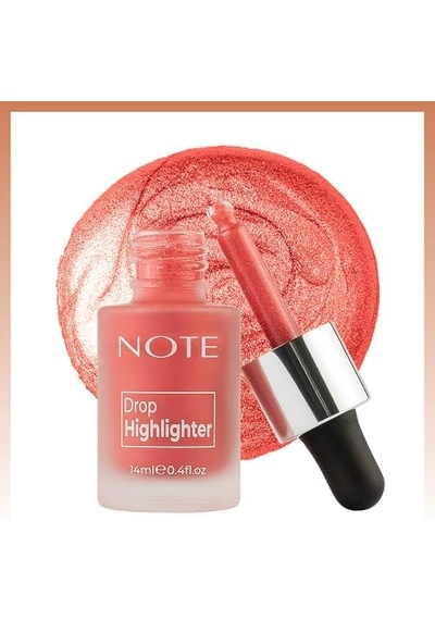Drop Highlighter 01 Pearl Rose Işıltılı Likit Aydınlatıcı 0