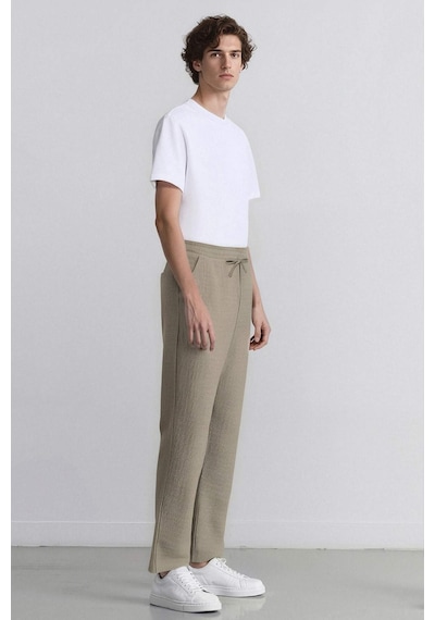 DeFacto Wide Leg Bol Rahat Kesim Üç Cepli Geniş Paça Pantolon D7316AX25SPKH271