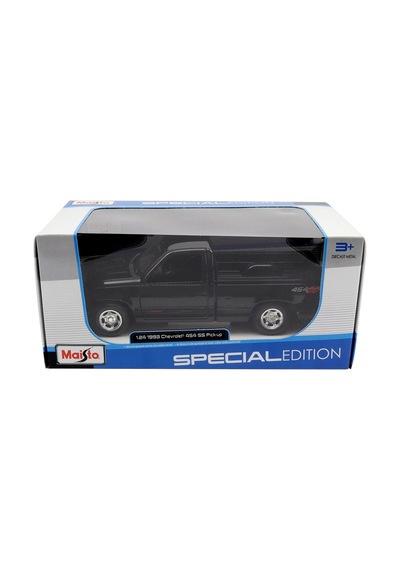 Maisto 1993 Chevrolet 454 Ss Pick-up Model Araba 1/24 - Siyah