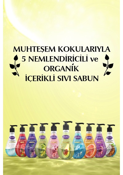 Organik Içerikli Zeytinyağlı Sıvı Sabun 3x500ml
