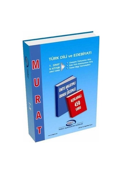 Murat Açıköğretim 1. Sınıf Türk Dili Ve Edebiyatı 1-n