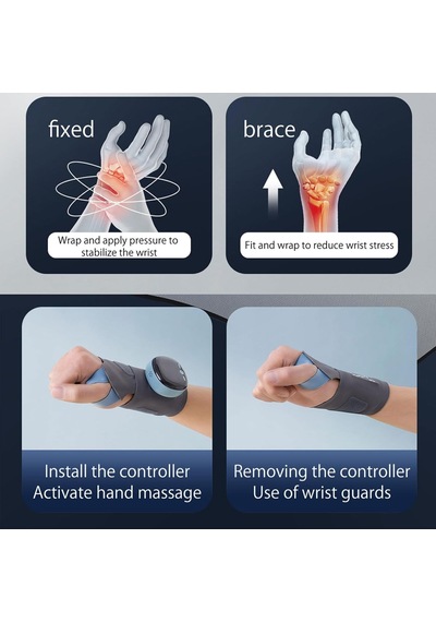 El Ve Bilek Masaj Aleti, 5 Modlu Akıllı Tendon Manşet Bilek Koruması, 9 Direnç Seviyesine Sahip Çıkarılabilir Bilek Masaj Aleti, 3 Saniyede Hızlı Isıtma El Ve Bilek Masaj Aleti, 5 Modlu Akıllı Tendon Manşet Bilek Koruması, 9 Direnç Seviyesine Sahip Çıkarılabilir Bilek Masaj Aleti, 3 Saniyede Hızlı Isıtma