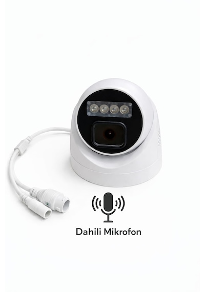 5 Mp İp Poe Sesli Dome Kamera