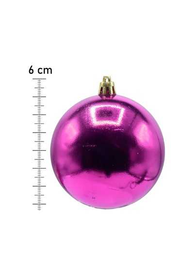 Waldern 6 Cm Düz Parlak Fuşya