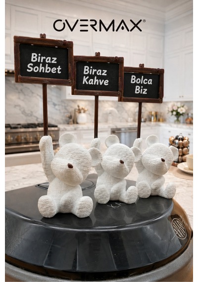 Sevimli Oturan Dekoratif 3 Lü Ayıcık Kahve Köşesi Seti Modern Minimal Masa Üstü Hediyelik Biblo Sevimli Ayıcık - Model - 2 - 819871861 Sevimli Oturan Dekoratif 3 Lü Ayıcık Kahve Köşesi Seti Modern Minimal Masa Üstü Hediyelik Biblo Sevimli Ayıcık - Model - 2 - 819871861