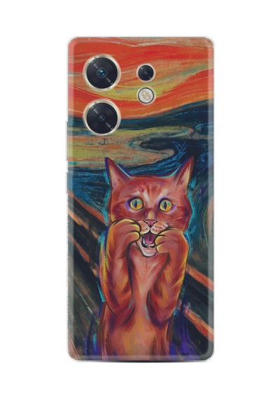 Poco X6 5g Kılıf Silikon Desen Özel Seri Tablo Cat 1788