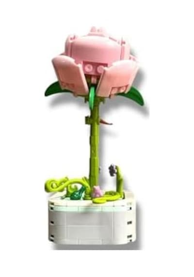 Mınıso 104 Parça Pembe Gül Yapım Seti - Gerçekçi Ve Dekoratif Yapı Oyuncağı, Dt06289-12 Mınıso 104 Parça Pembe Gül Yapım Seti - Gerçekçi Ve Dekoratif Yapı Oyuncağı, Dt06289-12