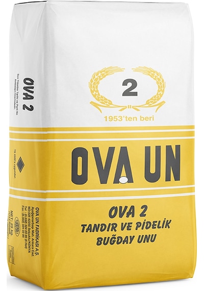 Ova Un Ova 2 Tandır ve Pidelik Un 25 KG