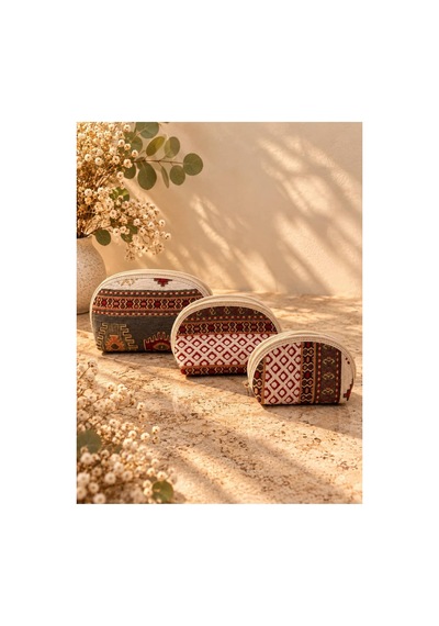 Badufa Home Etnik Kilim Desenli Fermuarlı El Askılı Makyaj Ve Organizer Çantası-3farklı Boy Bej-turuncu Bej-turuncu Badufa Home Etnik Kilim Desenli Fermuarlı El Askılı Makyaj Ve Organizer Çantası-3farklı Boy Bej-turuncu Bej-turuncu