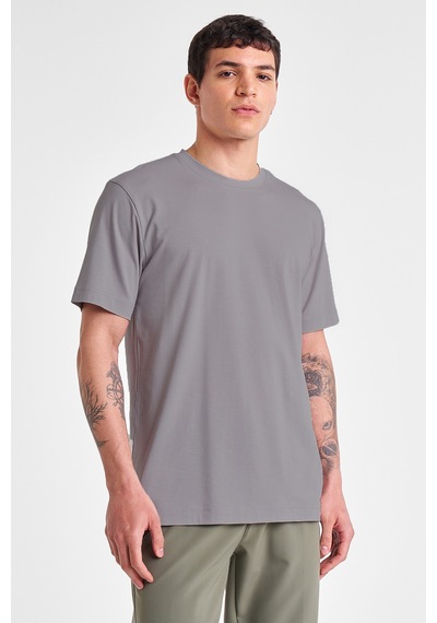 Lescon Erkek Kısa Kollu T-shirt 26s-1202-26y Gri