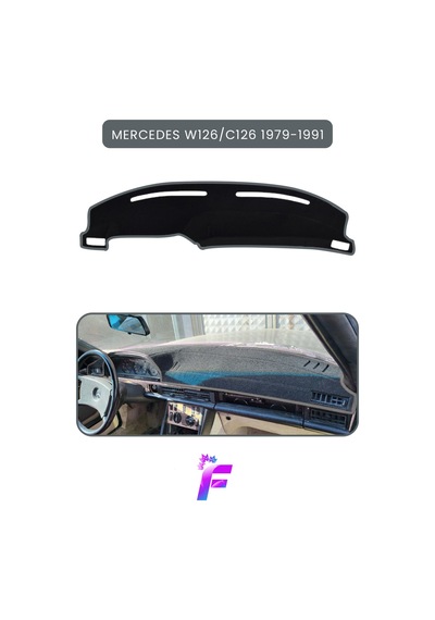 Mercedes W126 1976-1985 Uyumlu Ön Göğüs Koruma Hızlı Ve Kolay Montaj Kaymaz Tasarım Td56