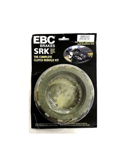 EBC DEBRİYAJ KİTİ (BALATA-SAC-YAY) SRK103 HONDA VFR 1200 FA 2010-