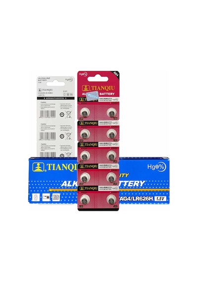 Tıanqıu 200 Adet 377 Lr626 Ag4 Saat Pili