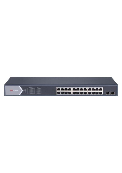 Ds-3e1526p-sı 24xge+2xge/sfp 370w F.gigabit Poe Switch