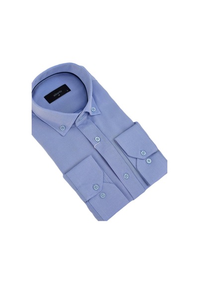 Erkek Klasik Uzun Kol Gömlek Armürlü Bgl-st03501 001