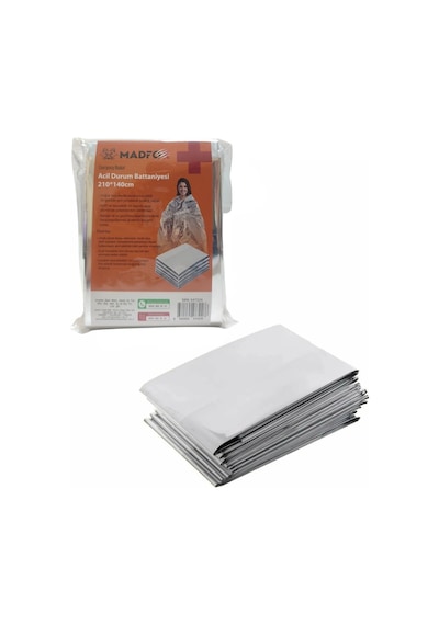 Madfox Emergency Blanket Acil Durum Battaniyesi 210 140cm