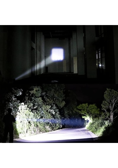Taktikal Fener Led Usb Ultra Güçlü Mini Boy Şarjlı El Feneri Siyah
