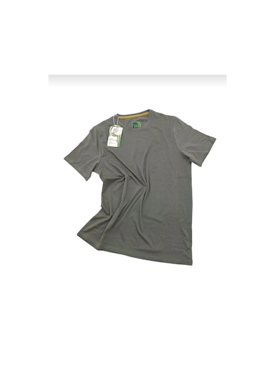 Jiber 334 Erkek Bamboo Yuvarlak Yaka Kısa Kol T-shirt 1 Adet Füme