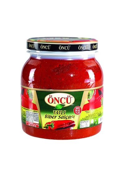 Öncü Biber Salçası 1650 Gr Tatlı Yeni Ambalaj