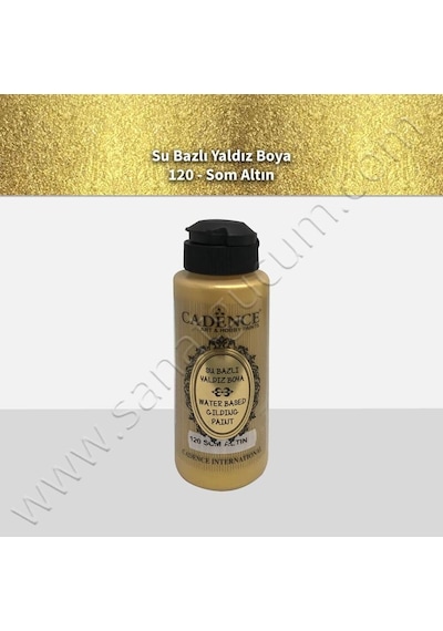 Cadence Su Bazlı Yaldız 120 Ml. 120 Som Altın