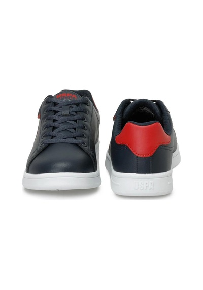 U.s. Polo Assn. Costa 4fx Erkek Lacivert-kırmızı Sneaker Ayakkabı-lacivert Lacivert