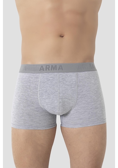 Arma Yıldız 6'lı Paket Erkek Pamuklu Likralı Esnek Kumaş Renkli Boxer Gri - Lacivert - Siyah Arma Yıldız 6'lı Paket Erkek Pamuklu Likralı Esnek Kumaş Renkli Boxer Gri - Lacivert - Siyah
