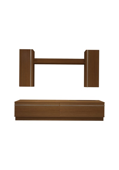 Decoraktiv Eko 5db Mdf Std Tv Ünitesi Tv Sehpası Ceviz