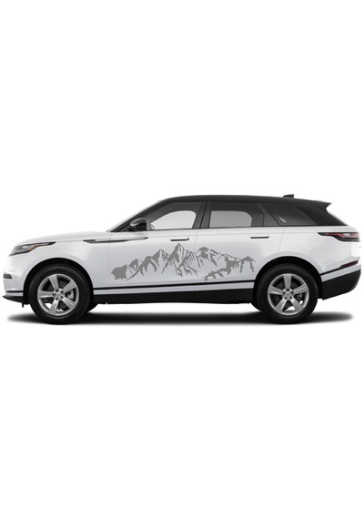 Dağ Doğa Kamp Sticker - Araba Oto Motosiklet Karavan Pickup Cam Sticker - 00128 60 Cm