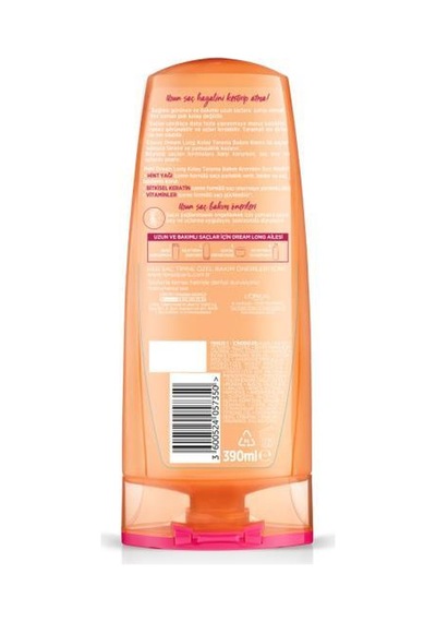 Elseve Dream Long Onarıcı Bakım Şampuanı 390 Ml & Kolay Tarama Saç Bakım Kremi 390ml pktdrmlngbkmst-9641