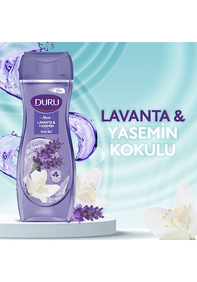 Duru Moods Lavanta Yasemin Duş Jeli 4 x 450 ML