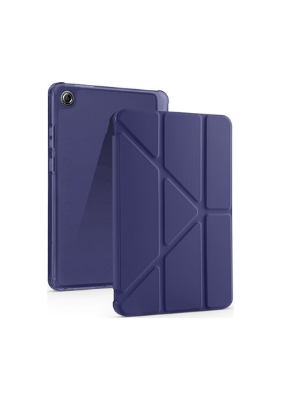 One 8.7 Tb-305fu / K9 Tb-305zu İle Uyumlu Kılıf Kalem Bölmeli Trifolding Case Lacivert Sku: Zeusb0h2qhfyrb Arka Kapak