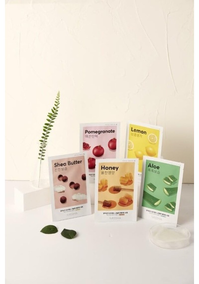 Aloe Vera Özlü Esnek Görünüm Sunan Yoğun Nemlendirici Yaprak Maske 2li Paket