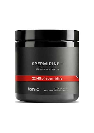 Toniiq Spermidine Rice Germ Extract And Trihydrochloride 22mg 60 Vegetarian Caps