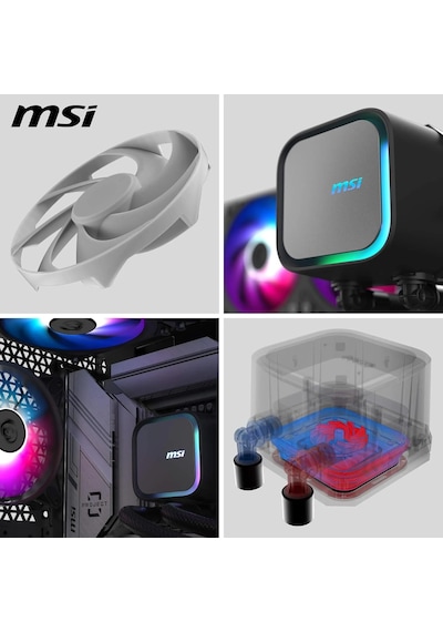 Msı Mag Corelıquıd A13 360mm Agrb Sıvı İşlemci Soğutucusu
