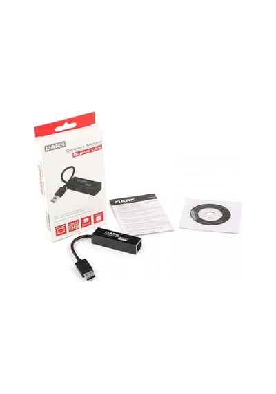 Dark Usb3 0 10/100/1000 Gigabit Ethernet Ağ Adaptörü Dk Nt U3gl
