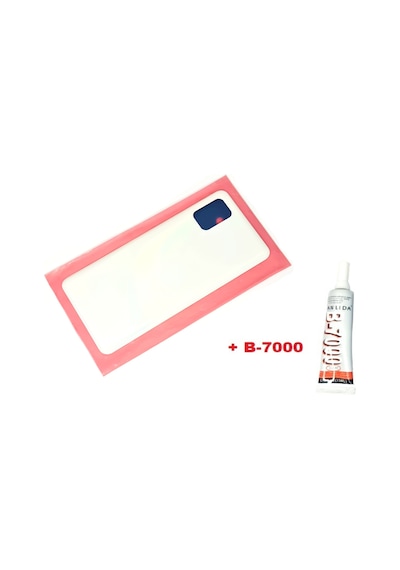 Samsung Galaxy Uyumlu A31 A315 Arka Pil Kapağı B-7000 Beyaz