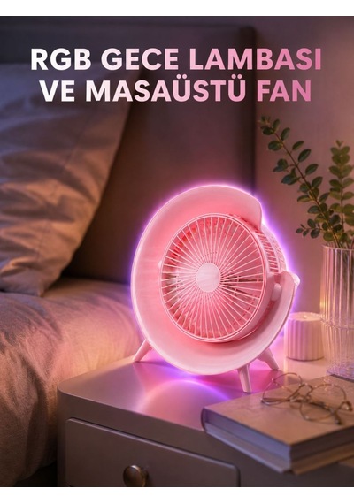 Lm-102 Masa Üstü Fan Çok Renkli