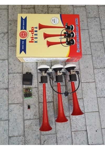 Baby Shark ve 4 Melodili Havalı Korna