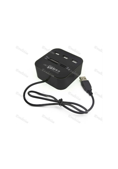 Usb Hub Çoklayici Kart Okuyucu 5043P Combo Ms Micro Sd Mmc Switch