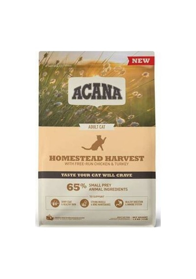 Homestead Harvest Tavuklu Ve Hindili Yetişkin Kedi Maması 1,8 Kg