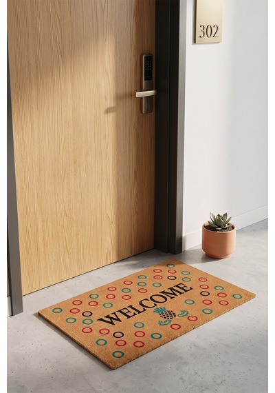 Villadia Home Textile Kapı Önü Paspası Kaymaz Taban Dekoratif Paspas Ev Giriş Antre İç Ve Dış Mekan Paspası 45x70 Cm 3ypycoco