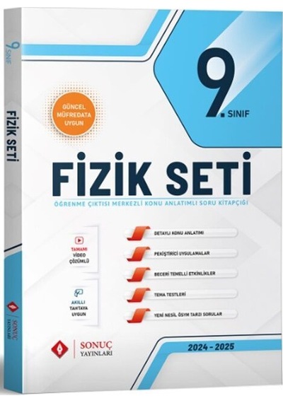 Sonuç Yayınları 9. Sınıf Fizik Modüller Set