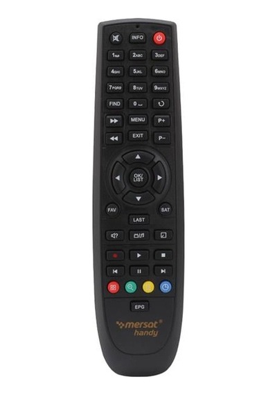 Mersat Handy Mini - Kanky Sd - Benjamin Bj 7400 - Bold Q5 - Newwave Uydu Alıcı Kumandası