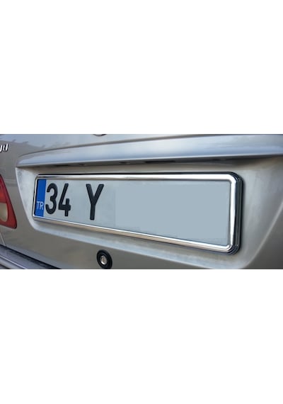 2Adet Yeni Nesil Krom Plakalık Consept Takmatik Plakalık Kabı 228108936