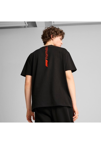 Puma F1 Ess+ Graphic Tee -relaxed Erkek Tişört SIYAH