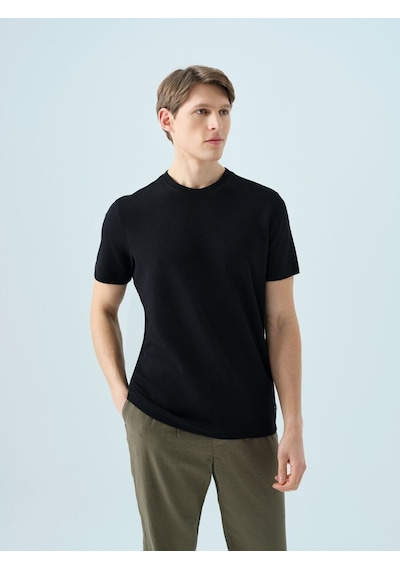 LOFT Regular Fit Erkek Tshirt K.kol Lf2038333 Q1.v1 Siyah