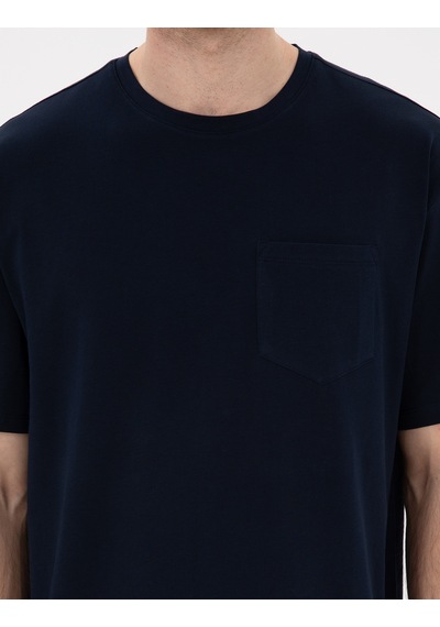 Pierre Cardin Erkek Lacivert Tişört Basic 50306991-vr033 Lacivert