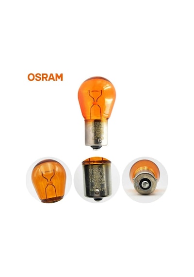 7507 Py21w 12v 21w 93 Sinyal Sarı Turuncu Amber 10 Adet