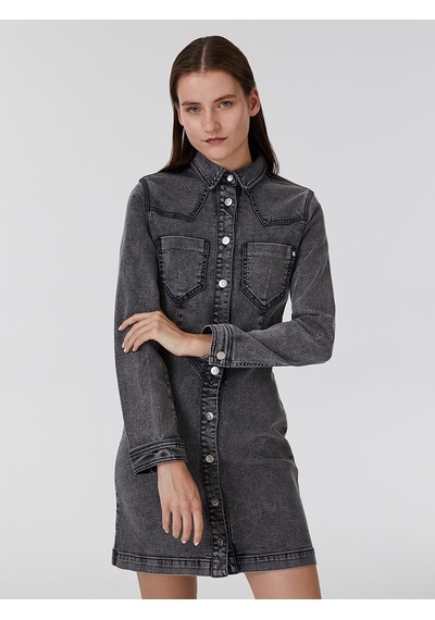 LOFT Slim Fit Kadın Elbise Lf2028437 Q1.v1 Denim