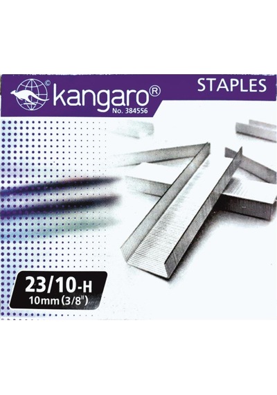 Kangaro Zımba Teli No 23/10-h 10 MM 20'lik Paket 1.000 Zımbalık Kutular